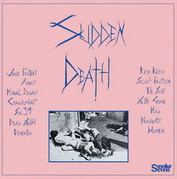 V/A "SUDDEN DEATH" LP (PNV) Reissue - Click Image to Close